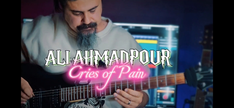 موزیک ویدئو با نام Cries of pain (گریه های درد) از ساخته های علی احمدپور (Ali Ahmadpour) 